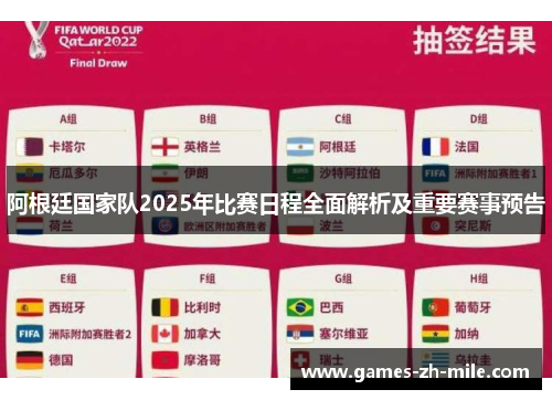 阿根廷国家队2025年比赛日程全面解析及重要赛事预告